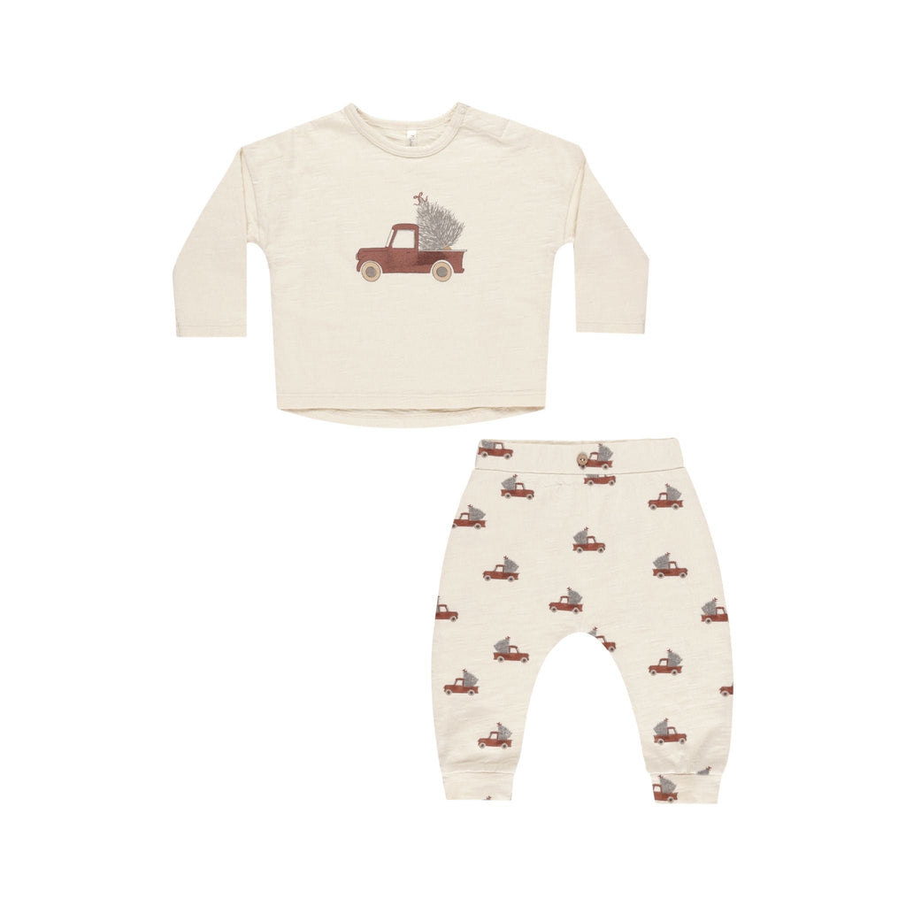 Long Sleeve Tee + Pant Set || Trucks