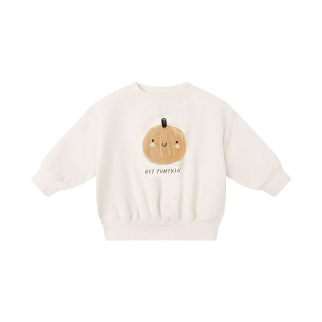 Relaxed Fleece Sweatshirt || Pumpkin