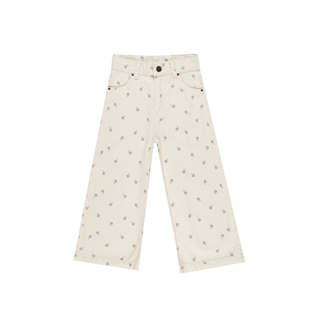 Straight Leg Pant || Blue Daisy