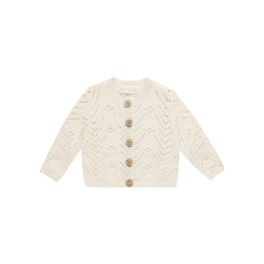 Knit Cardigan || Natural