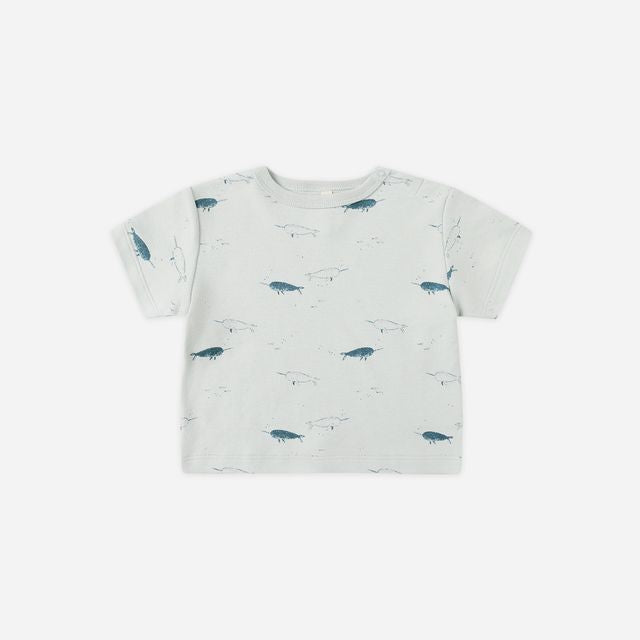 Boxy Tee || Narwhals