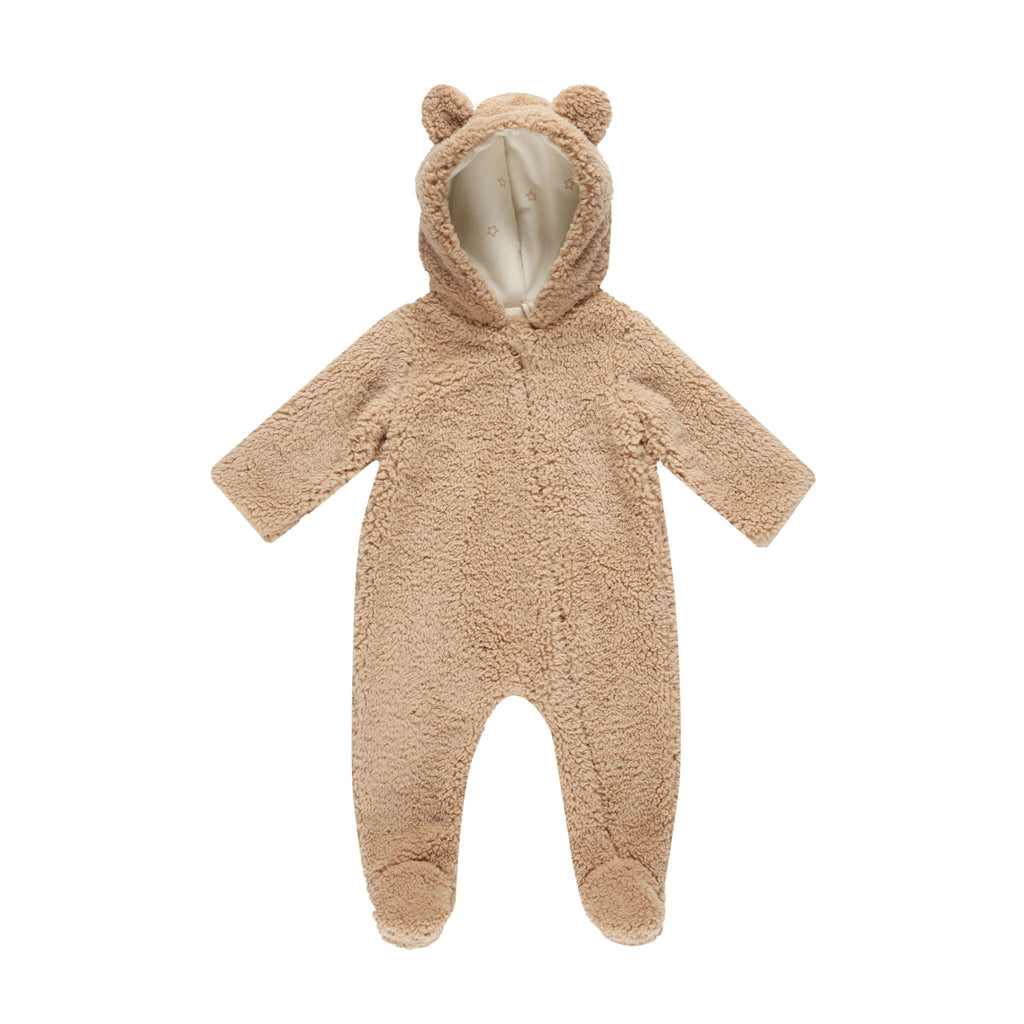 Bear Jumpsuit || Beige