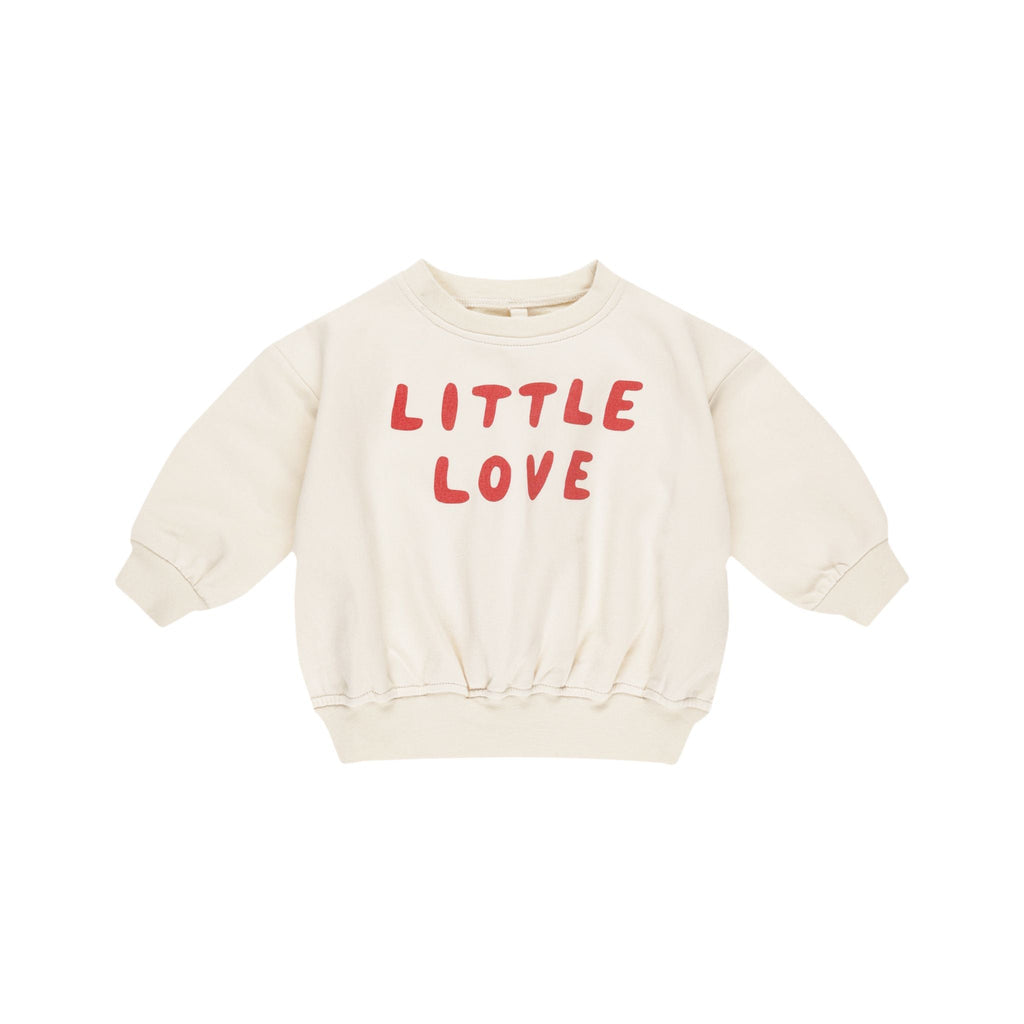 Relaxed Fleece Sweatshirt || Little Love