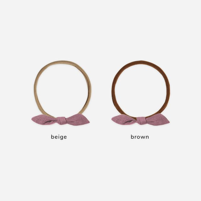 Little Knot Headband || Mulberry