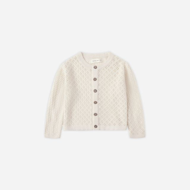 Knit Cardigan || Natural