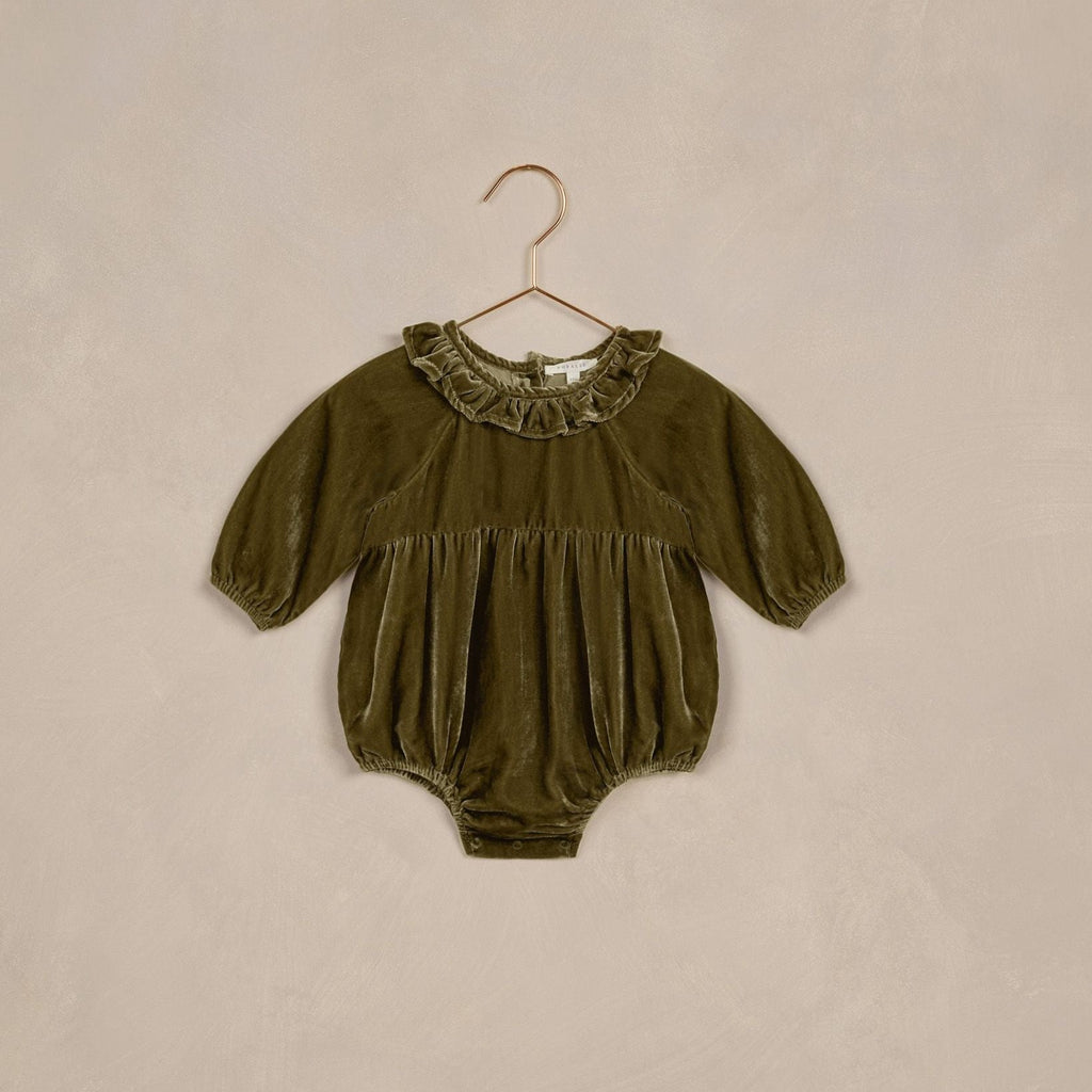 Adeline Romper || Olive