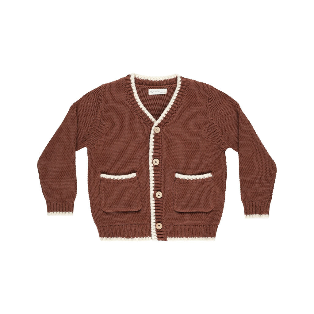 Wynn Cardigan || Brick