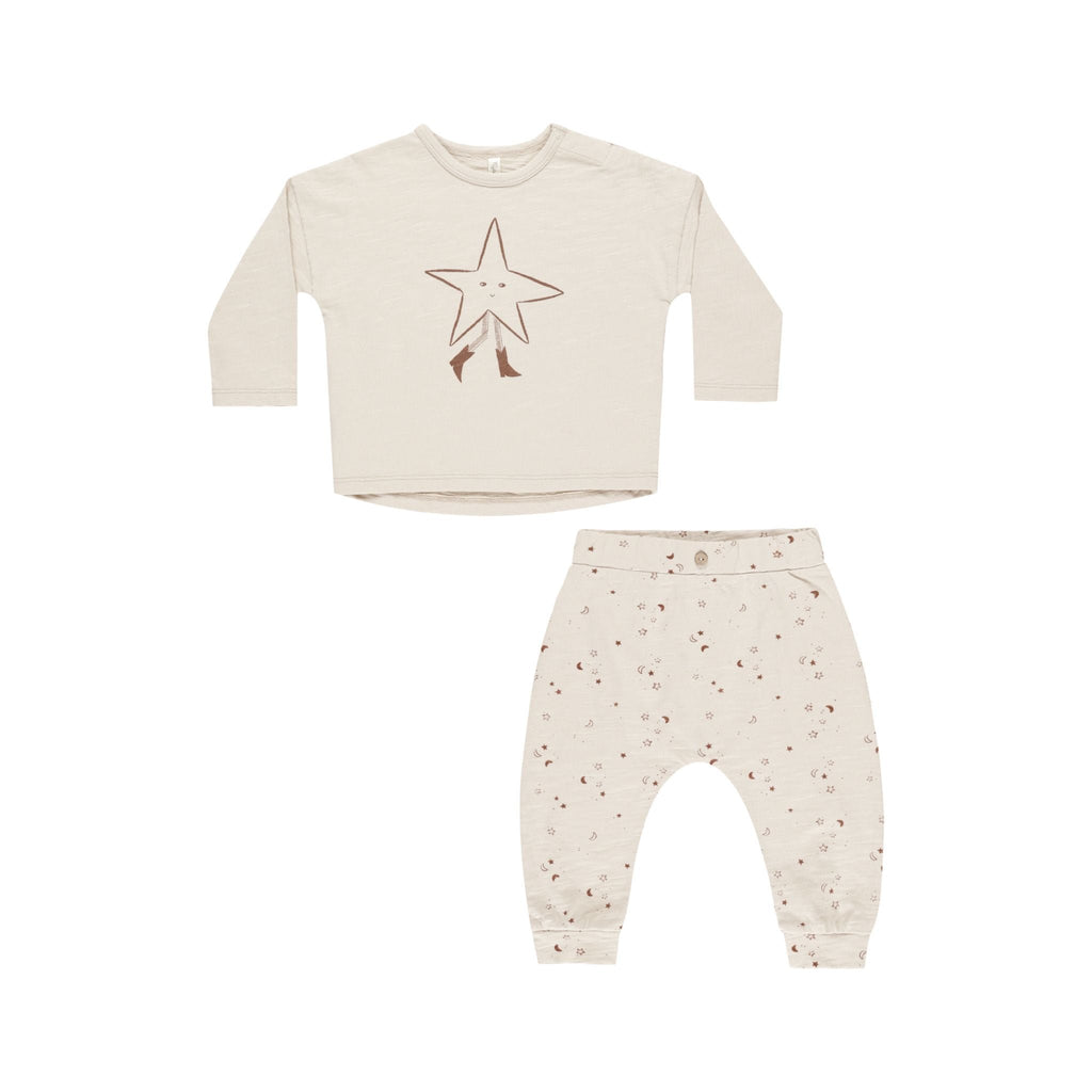 Long Sleeve Tee + Pant Set || Twinkle