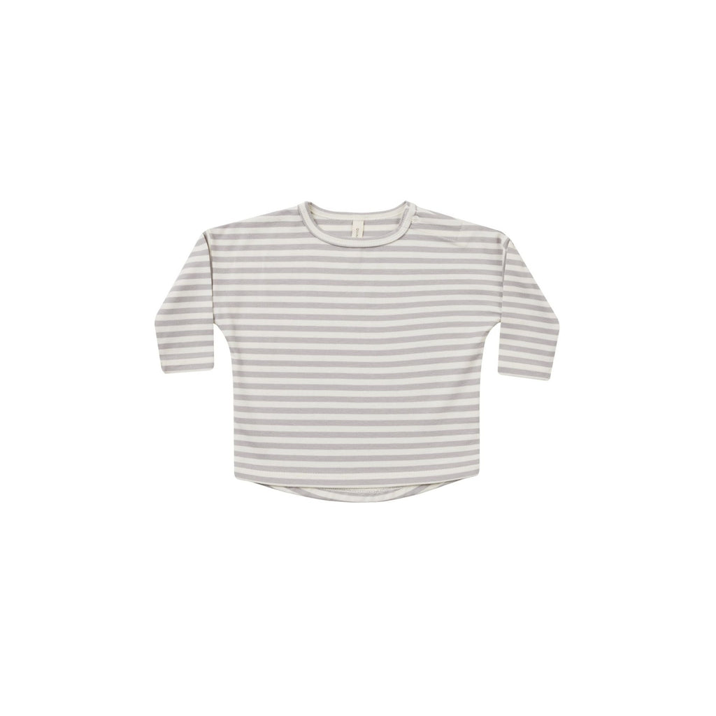 Long Sleeve Tee || Periwinkle Stripe