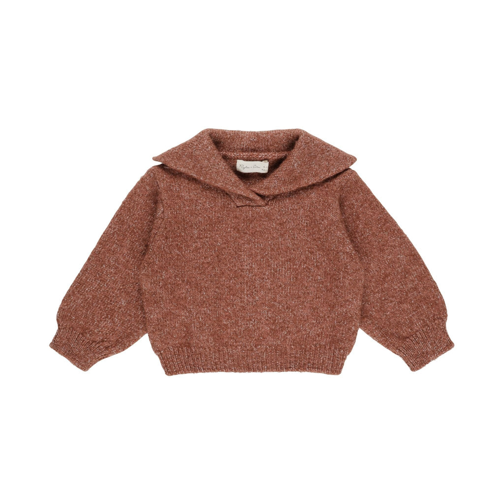 Cash Pullover || Heathered Brick