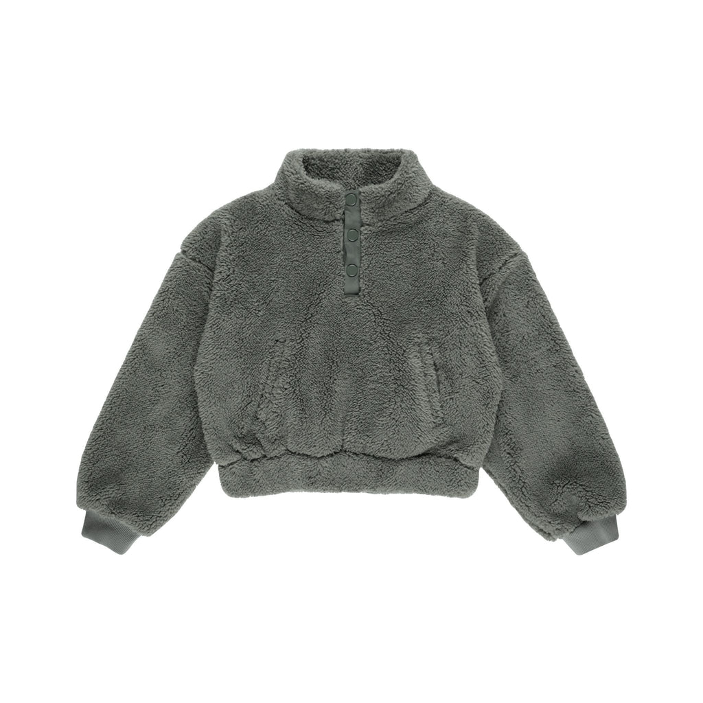 Quarter Zip Pullover || Forest