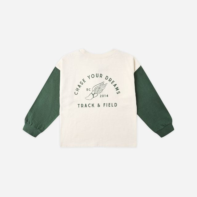 Relaxed Long Sleeve Henley || Chase Your Dreams