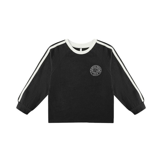 Jersey Long Sleeve Tee || Black