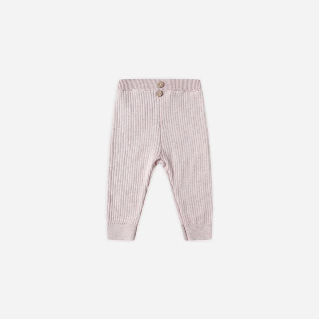 Rib Knit Legging || Lilac