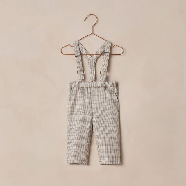 Suspender Pant || French Blue