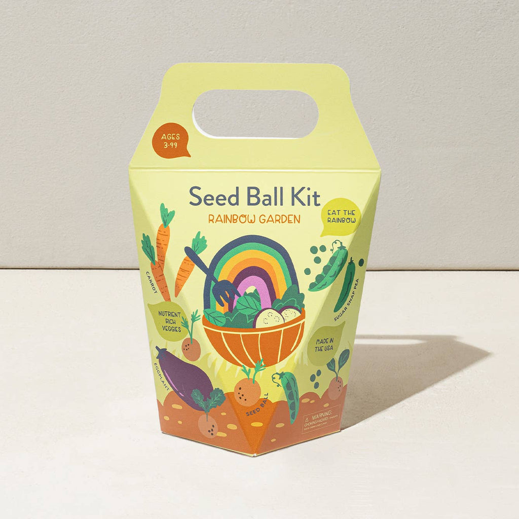 DIY Seed Ball Kit || Rainbow Garden