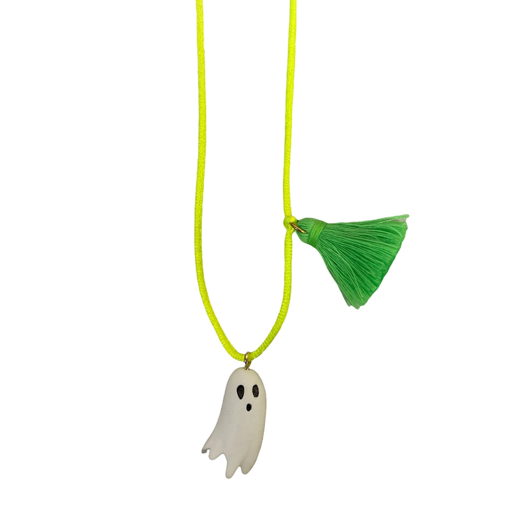 Glow in the Dark Ghost Necklace