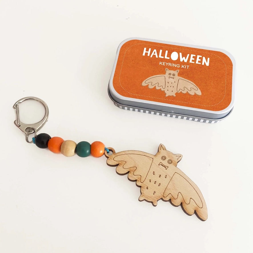 Halloween Bat Keyring Gift Kit