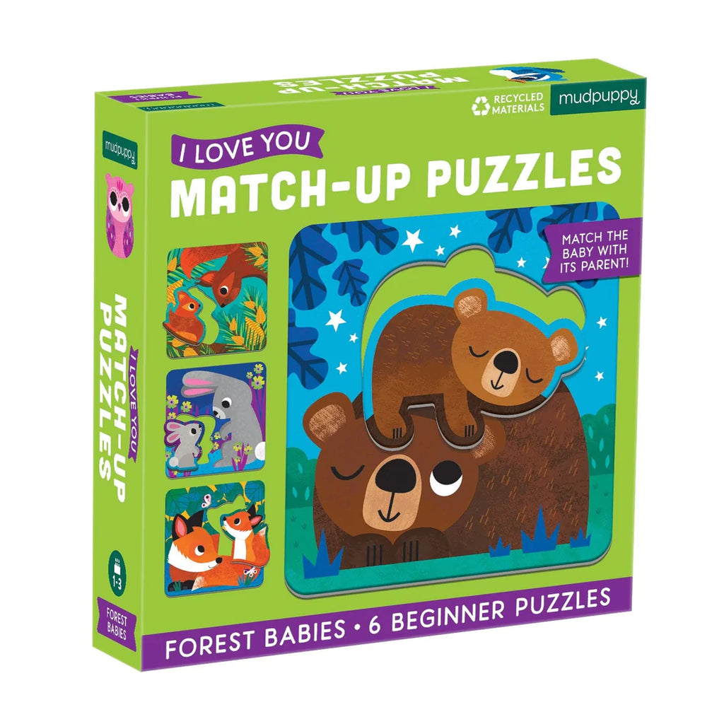 Match-Up Puzzles || Forest Babies