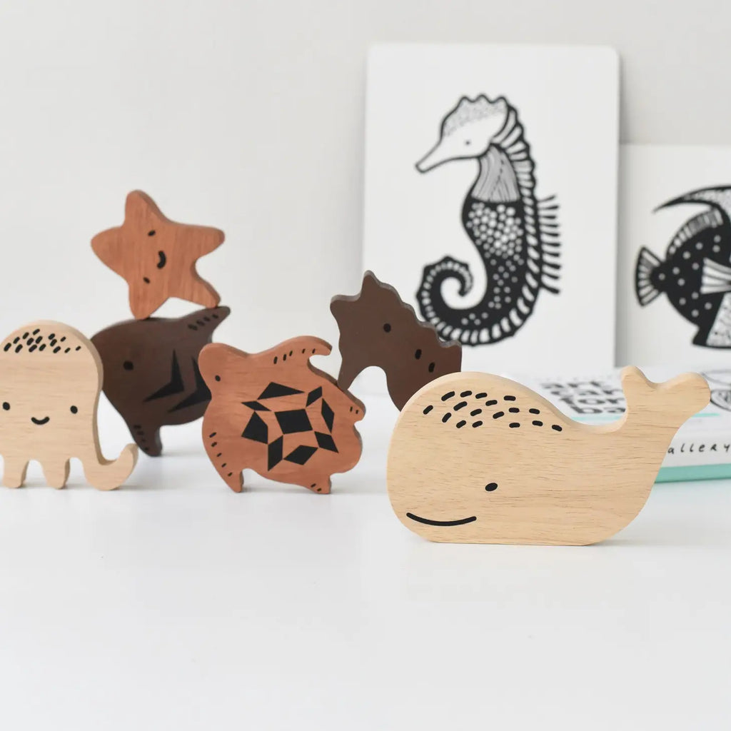 Wooden Tray Puzzle || Ocean Animals