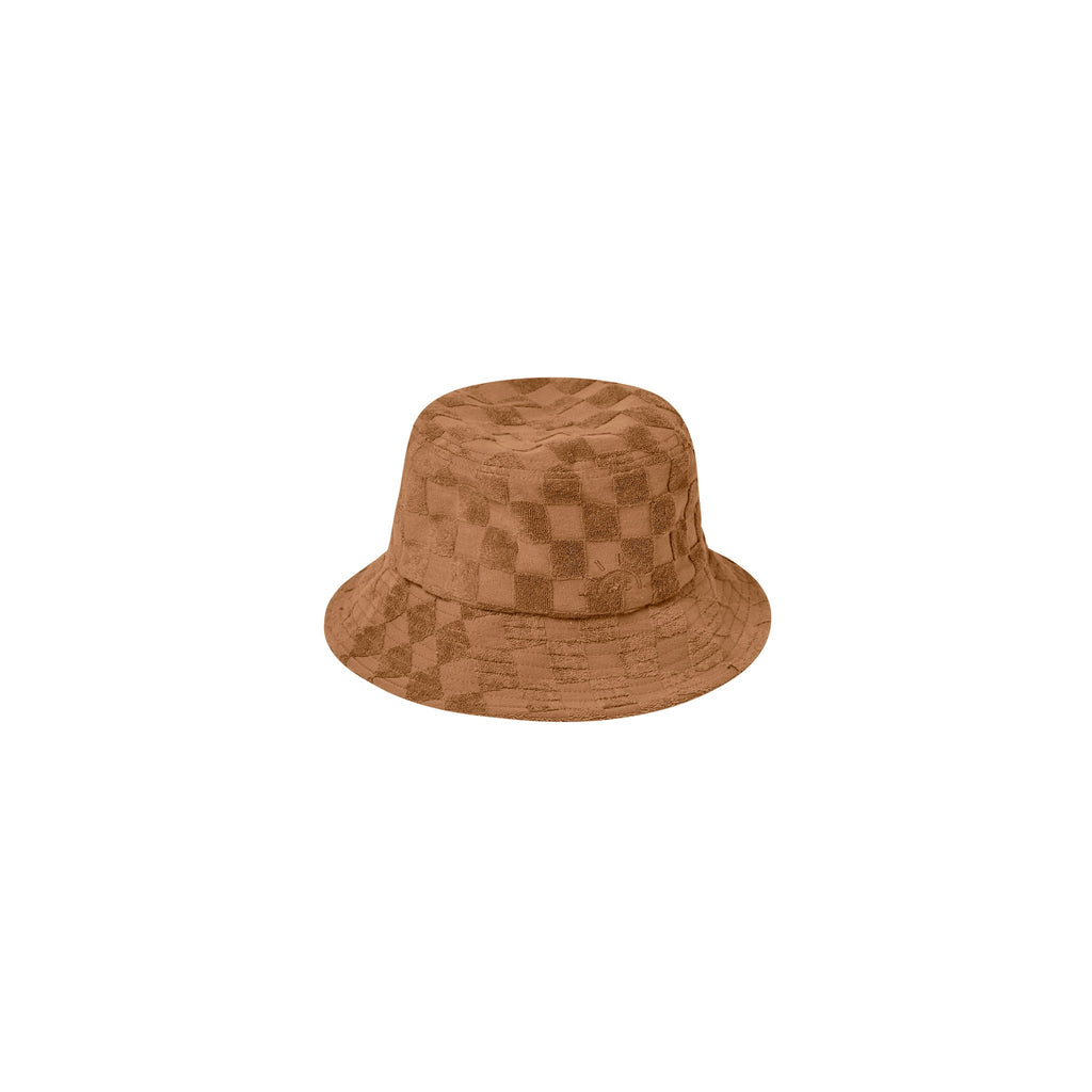 Terry Bucket Hat || Camel Check