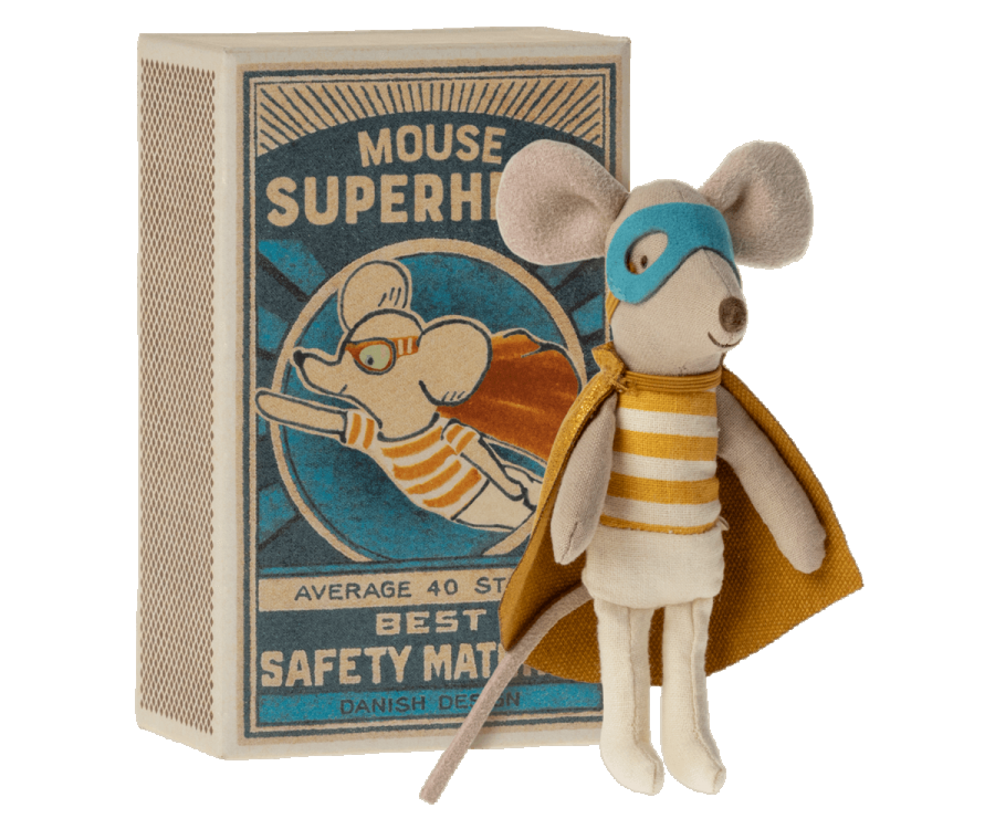 Super Hero Mouse in Matchbox || Little Brother