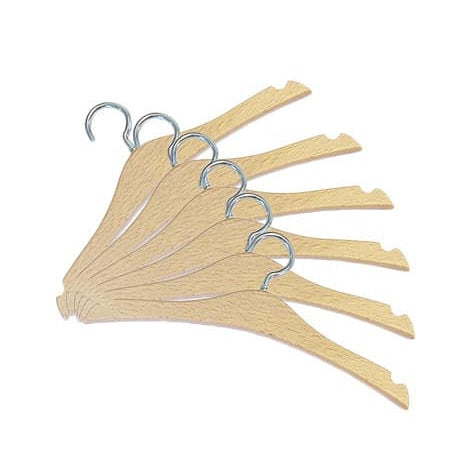 Doll Clothes Hangers || Set of 6